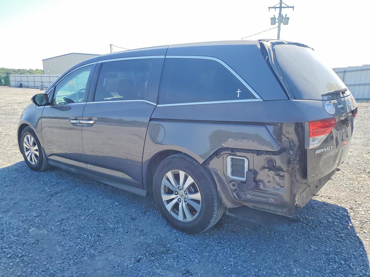2014 Honda Odyssey Ex Угольный vin: 5FNRL5H4XEB034474