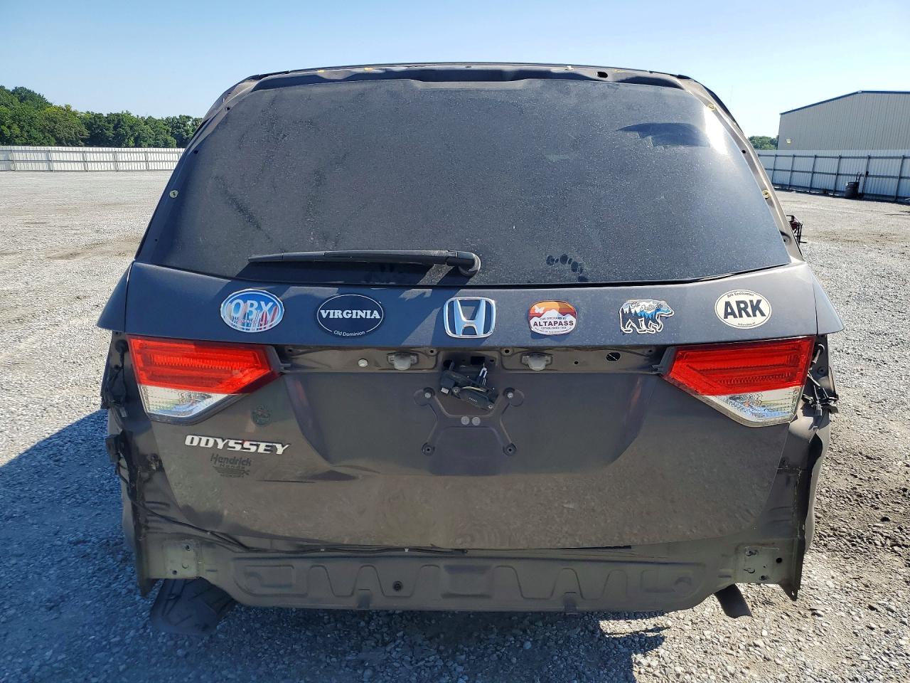 2014 Honda Odyssey Ex Угольный vin: 5FNRL5H4XEB034474