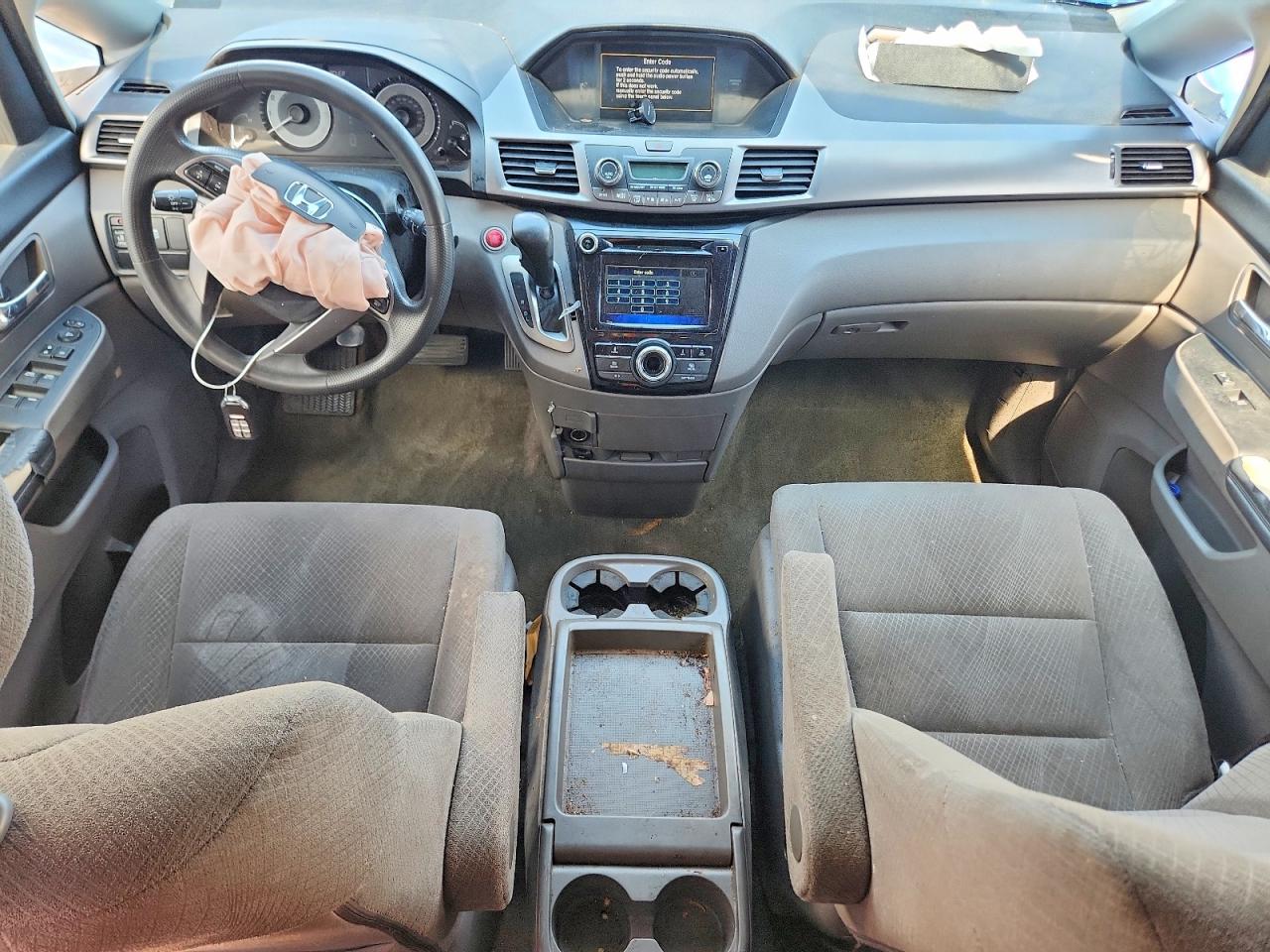 2014 Honda Odyssey Ex Silver vin: 5FNRL5H4XEB054661