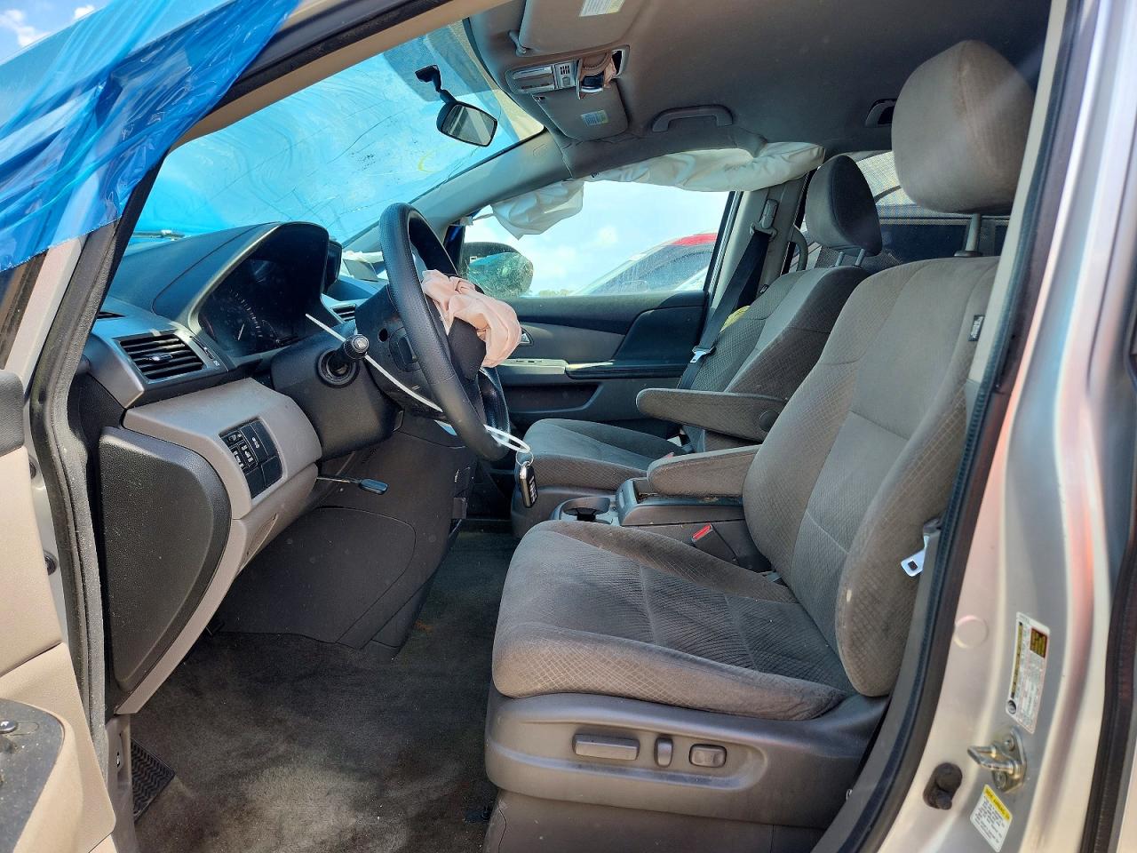 2014 Honda Odyssey Ex Silver vin: 5FNRL5H4XEB054661
