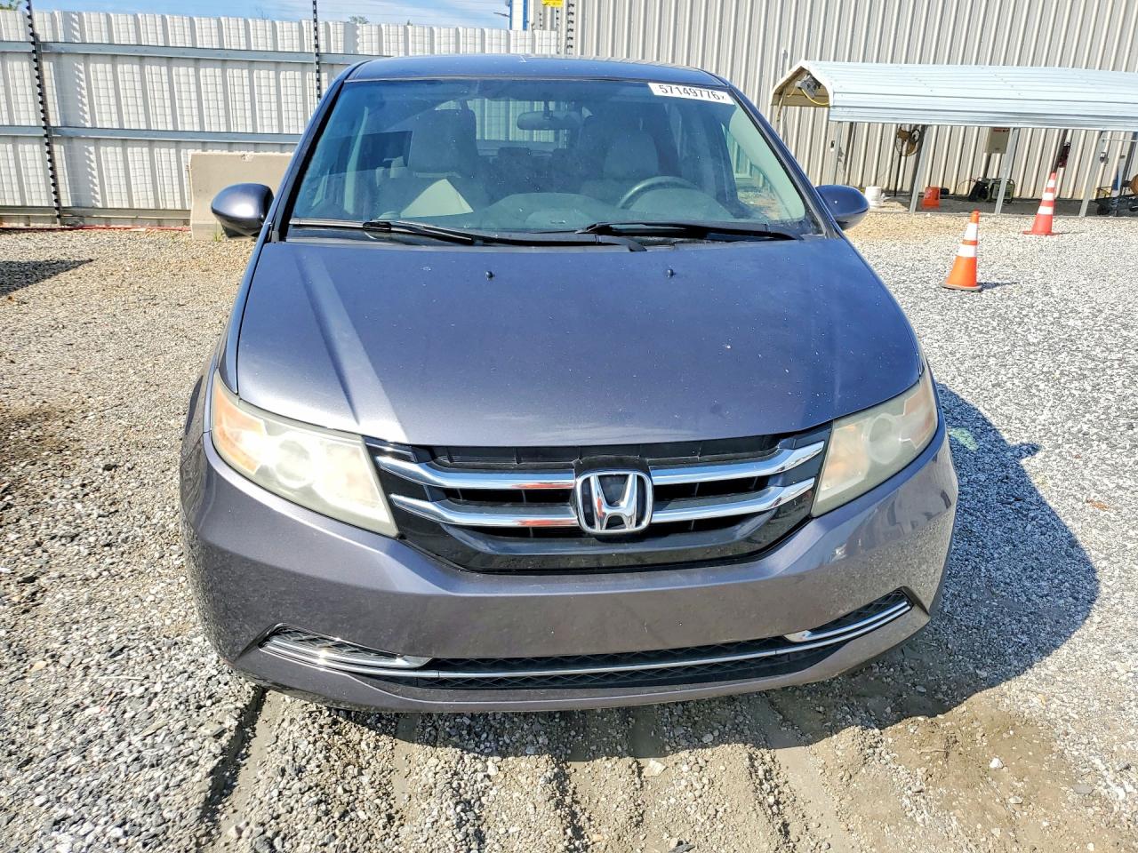 2014 Honda Odyssey Ex Серый vin: 5FNRL5H4XEB090219
