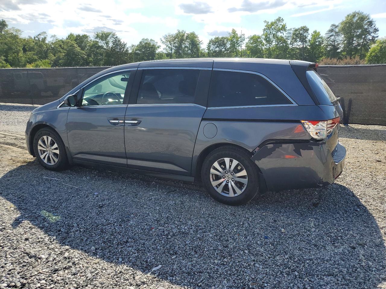 2014 Honda Odyssey Ex Серый vin: 5FNRL5H4XEB090219