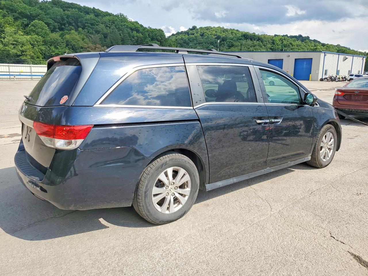 2014 Honda Odyssey Ex Black vin: 5FNRL5H4XEB110016