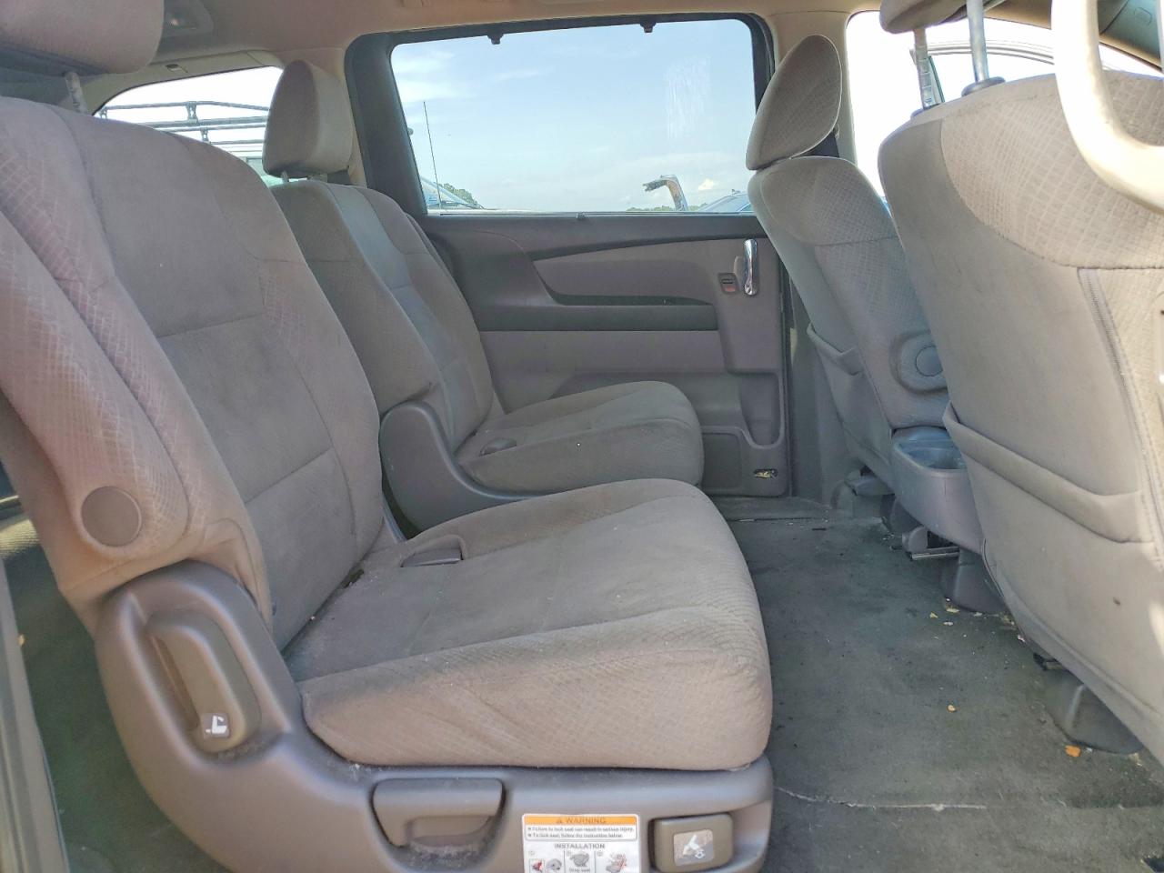 2014 Honda Odyssey Ex Gray vin: 5FNRL5H4XEB135255