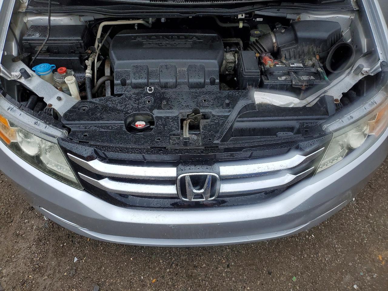 2014 Honda Odyssey Ex Silver vin: 5FNRL5H4XEB507113