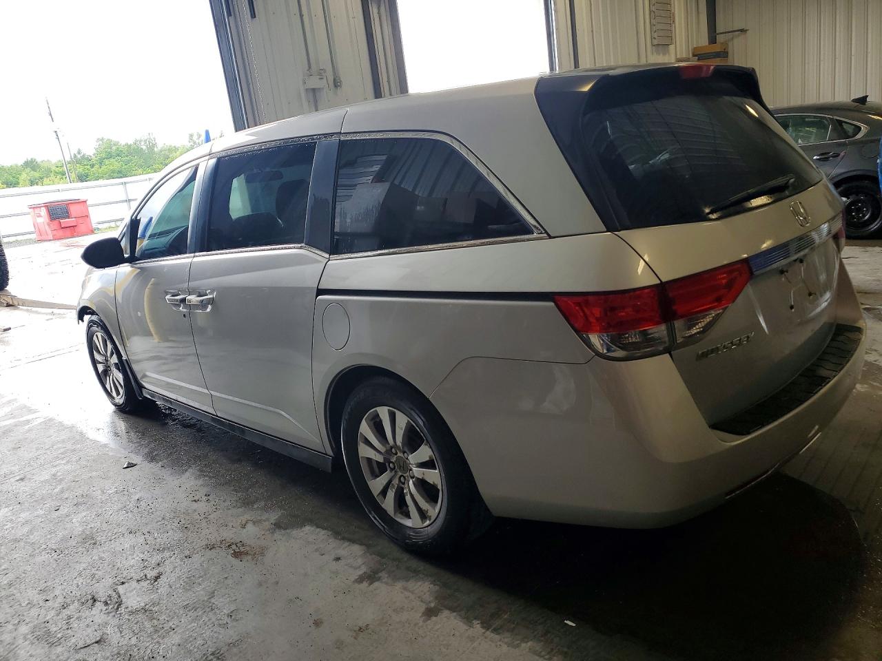2014 Honda Odyssey Ex Silver vin: 5FNRL5H4XEB512411
