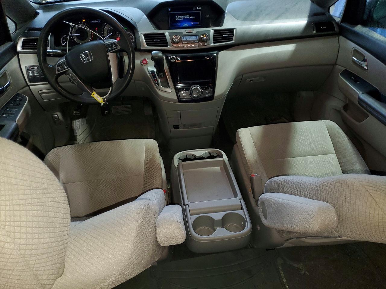 2015 Honda Odyssey Ex Gray vin: 5FNRL5H4XFB002609