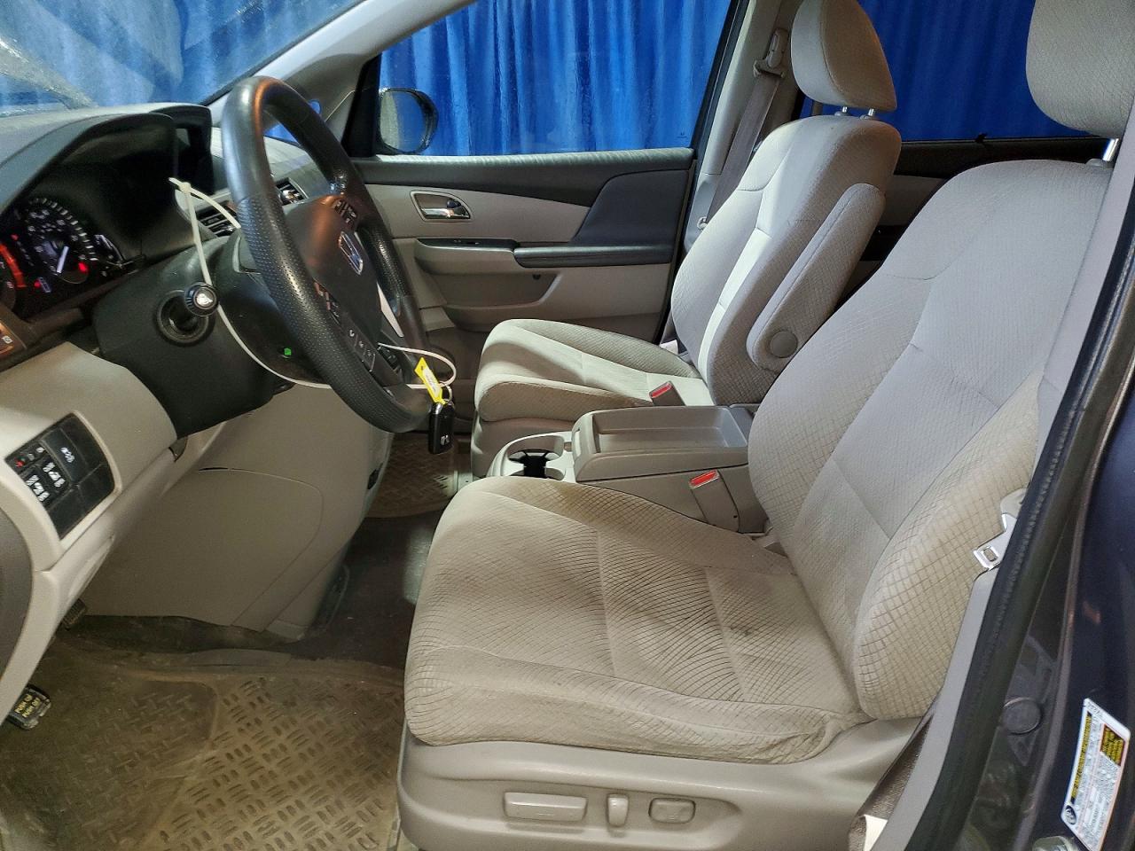 2015 Honda Odyssey Ex Gray vin: 5FNRL5H4XFB002609
