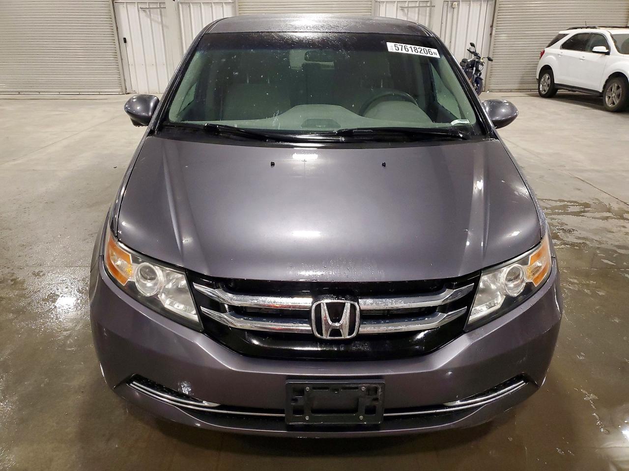 2015 Honda Odyssey Ex Gray vin: 5FNRL5H4XFB042396