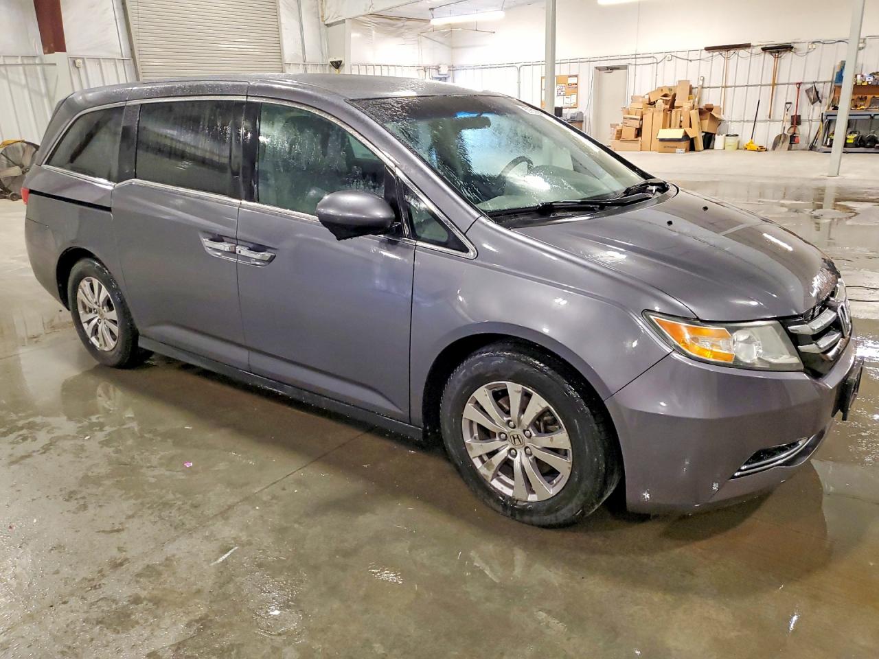 2015 Honda Odyssey Ex Gray vin: 5FNRL5H4XFB042396