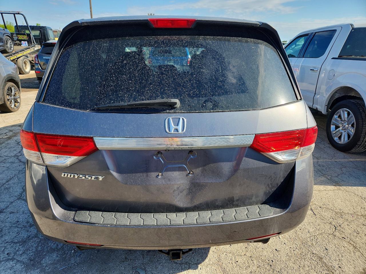 2015 Honda Odyssey Ex Gray vin: 5FNRL5H4XFB049896
