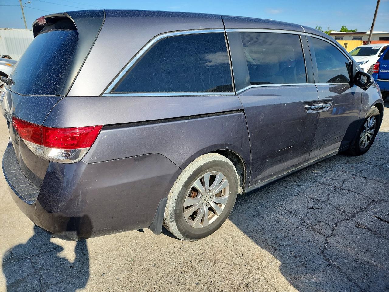2015 Honda Odyssey Ex Gray vin: 5FNRL5H4XFB049896