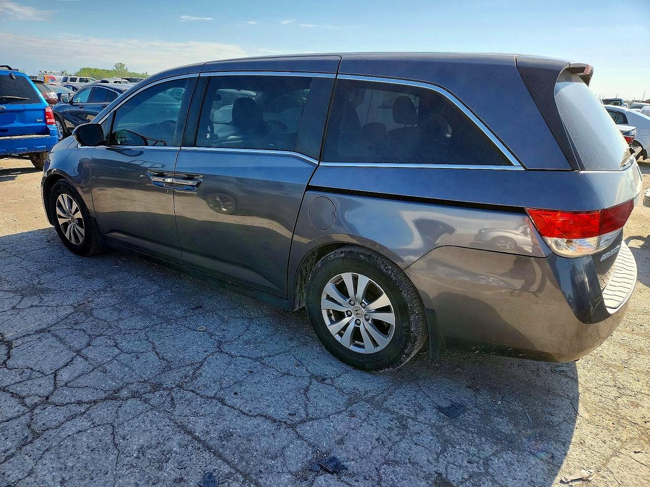 2015 Honda Odyssey Ex Gray vin: 5FNRL5H4XFB049896