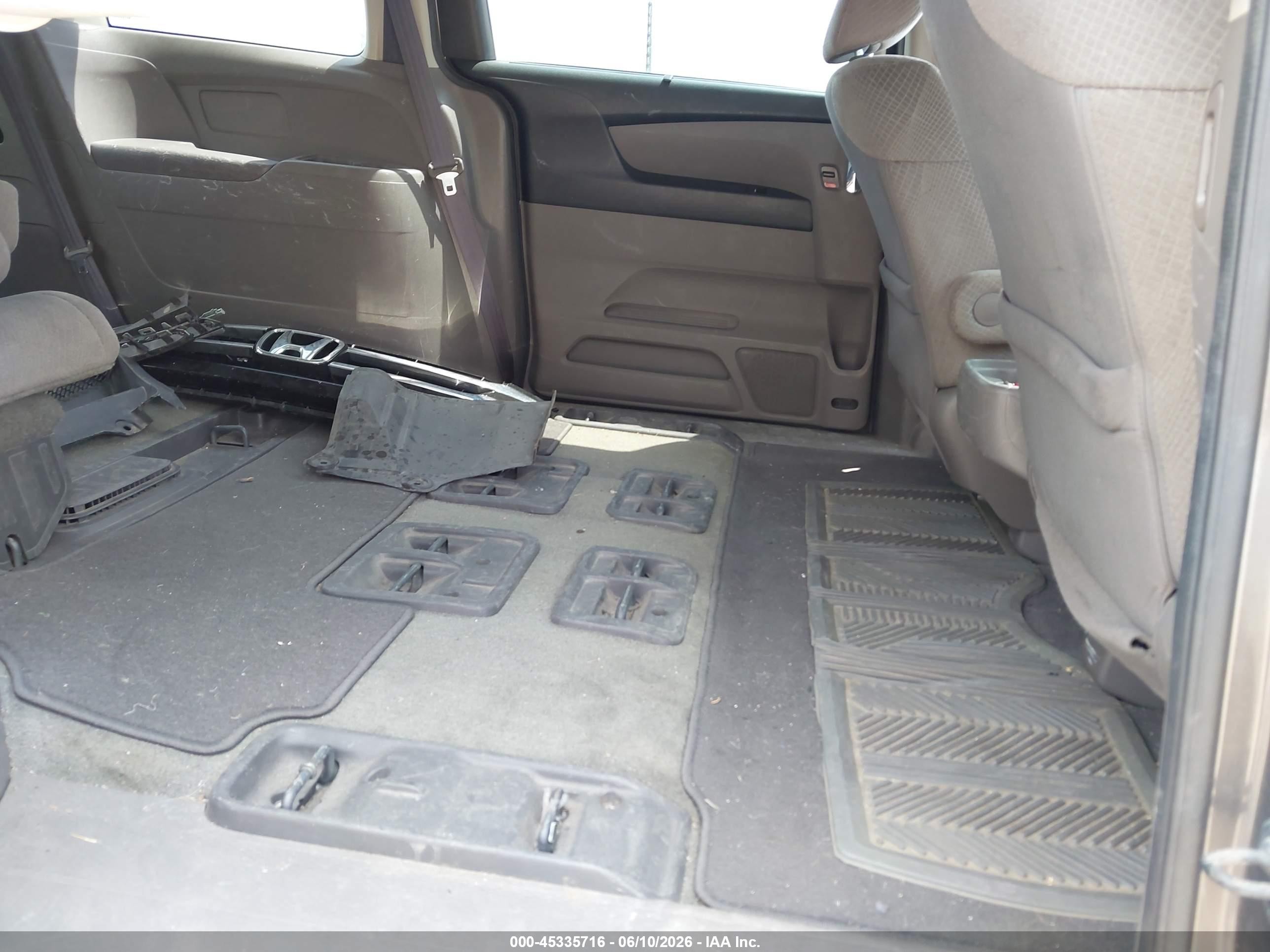 2015 Honda Odyssey Ex Gray vin: 5FNRL5H4XFB054581