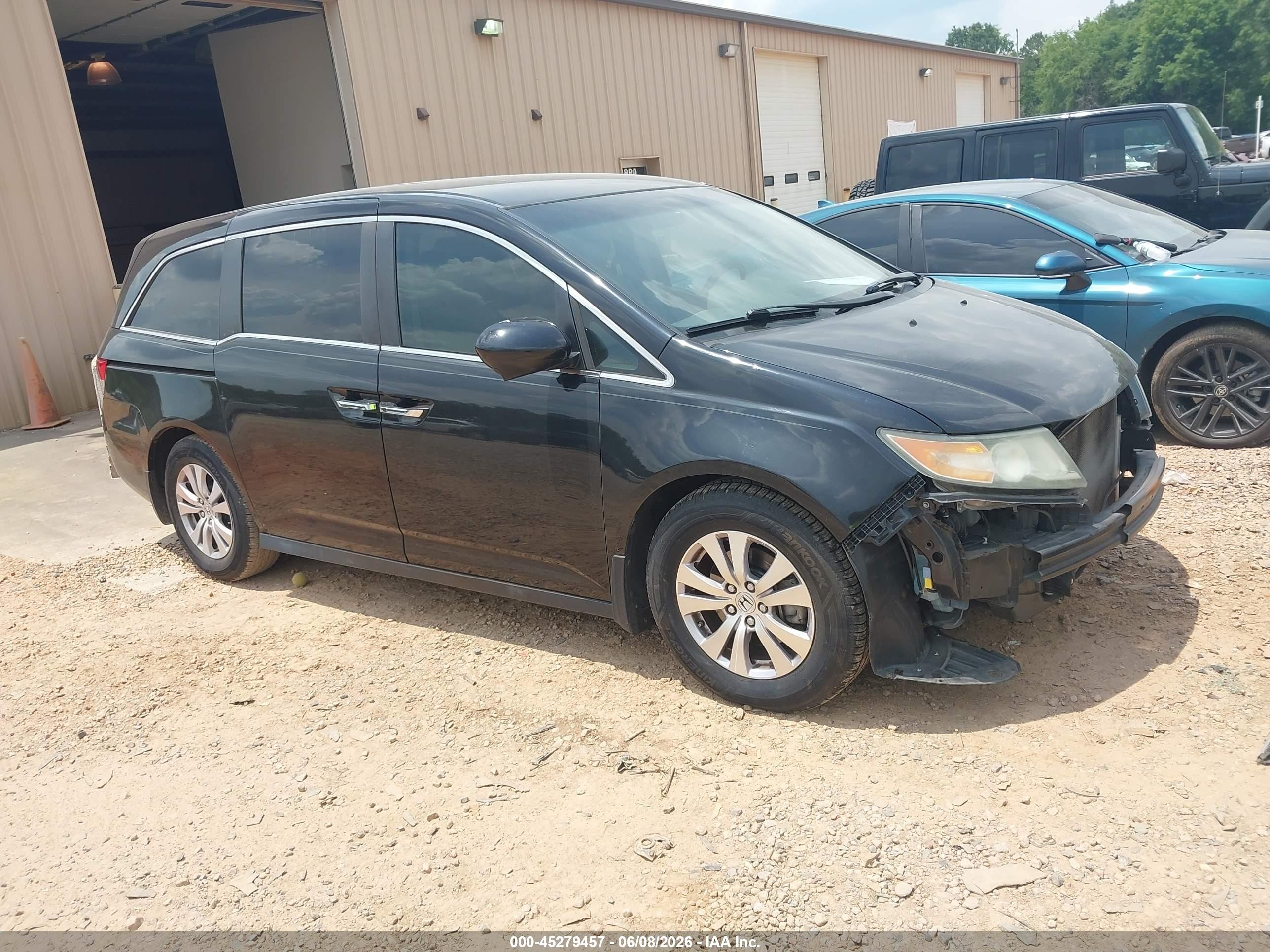2015 Honda Odyssey Ex Black vin: 5FNRL5H4XFB074359