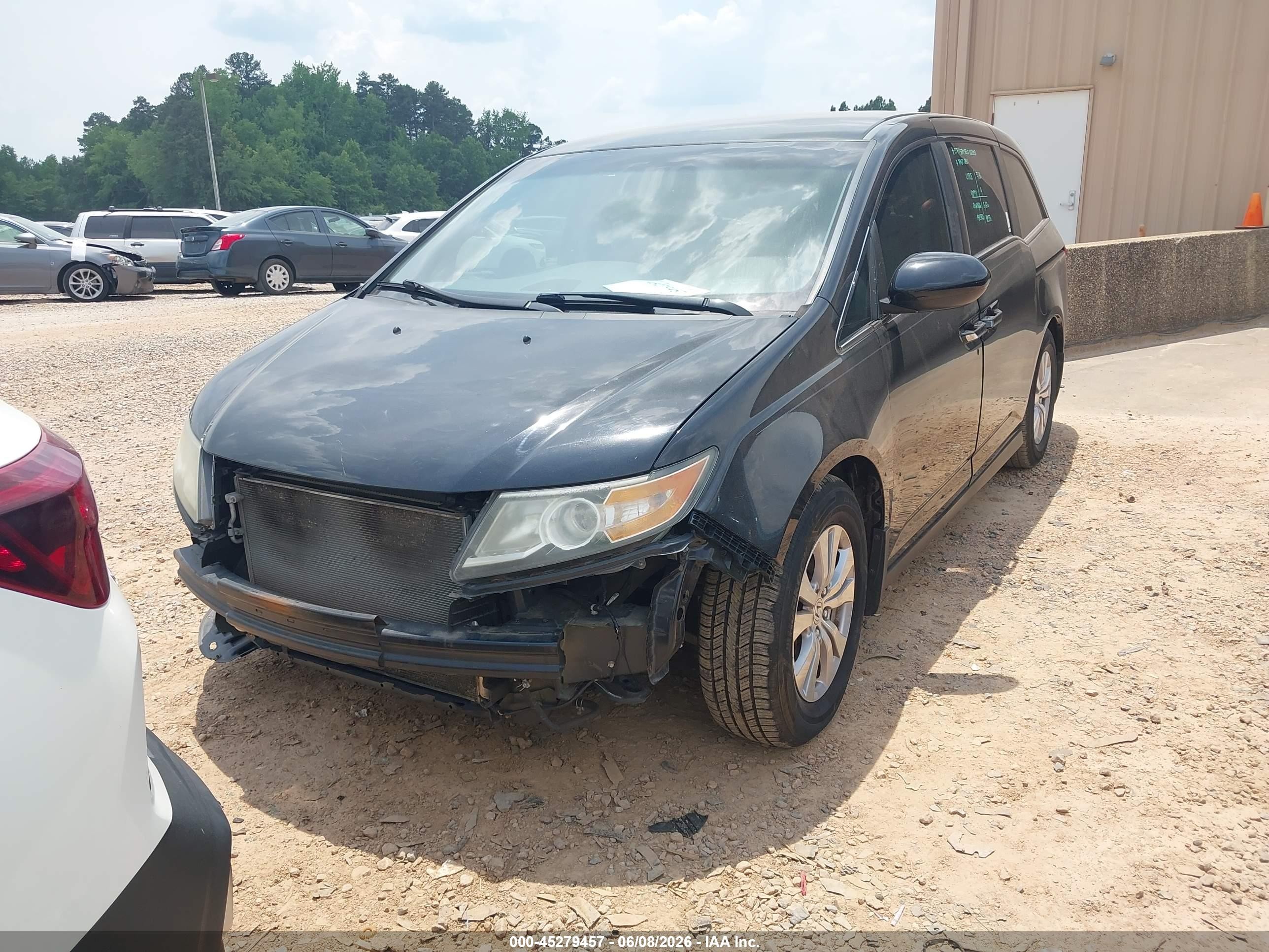2015 Honda Odyssey Ex Black vin: 5FNRL5H4XFB074359