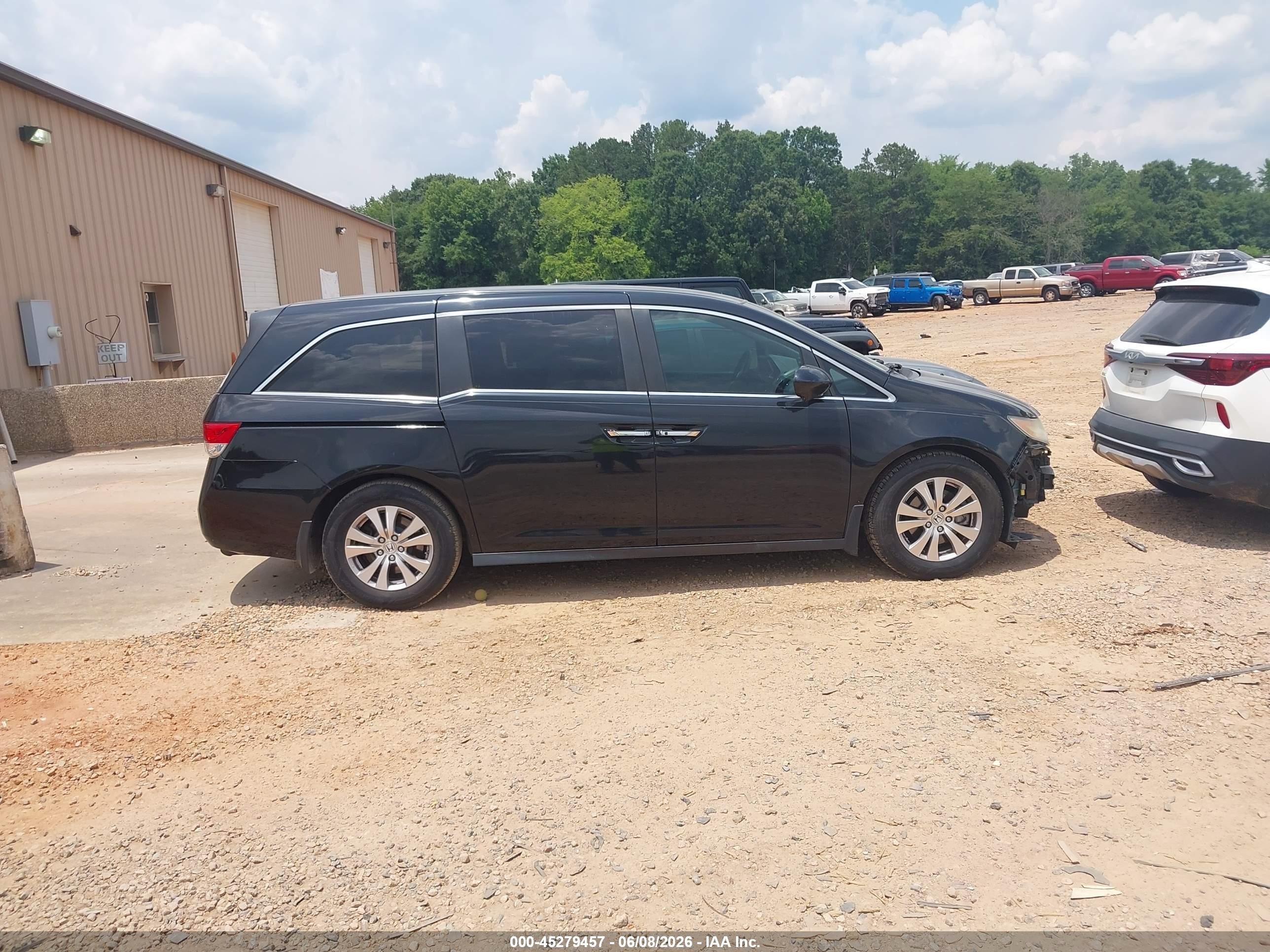 2015 Honda Odyssey Ex Black vin: 5FNRL5H4XFB074359