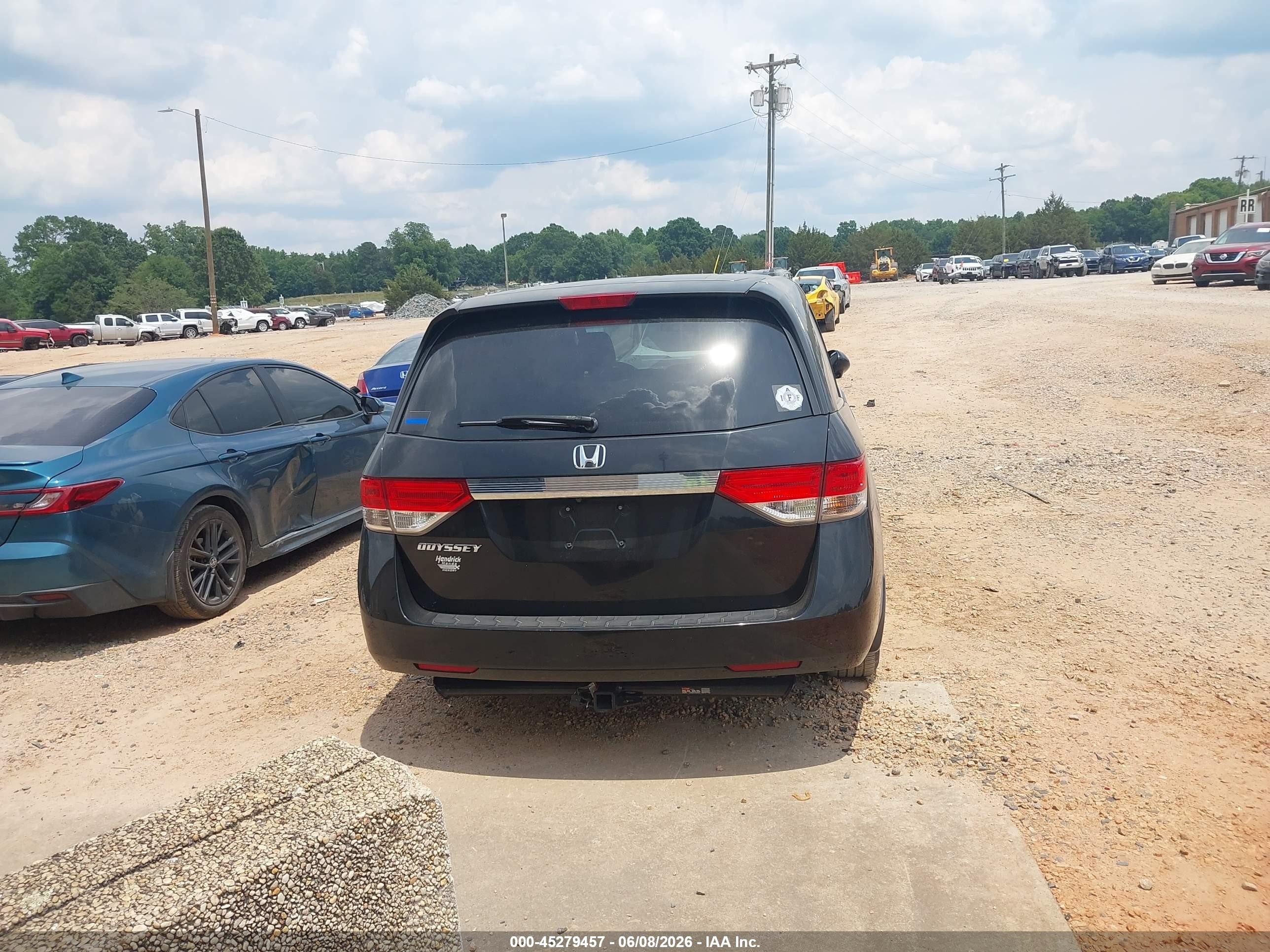 2015 Honda Odyssey Ex Black vin: 5FNRL5H4XFB074359