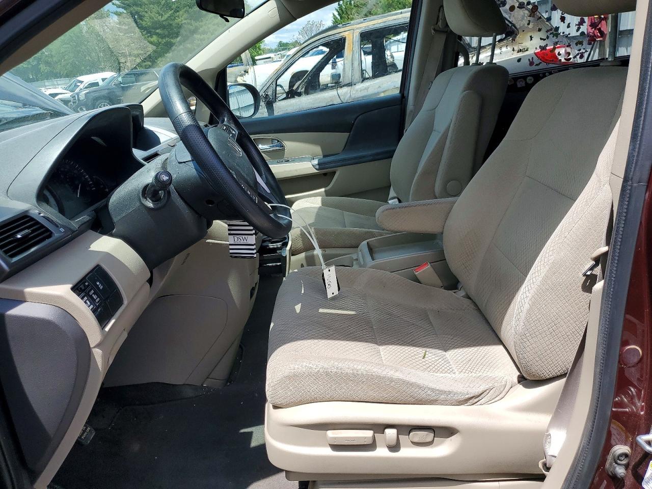 2015 Honda Odyssey Ex Burgundy vin: 5FNRL5H4XFB111782