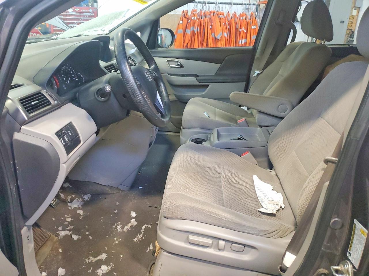 2015 Honda Odyssey Ex Gray vin: 5FNRL5H4XFB510658