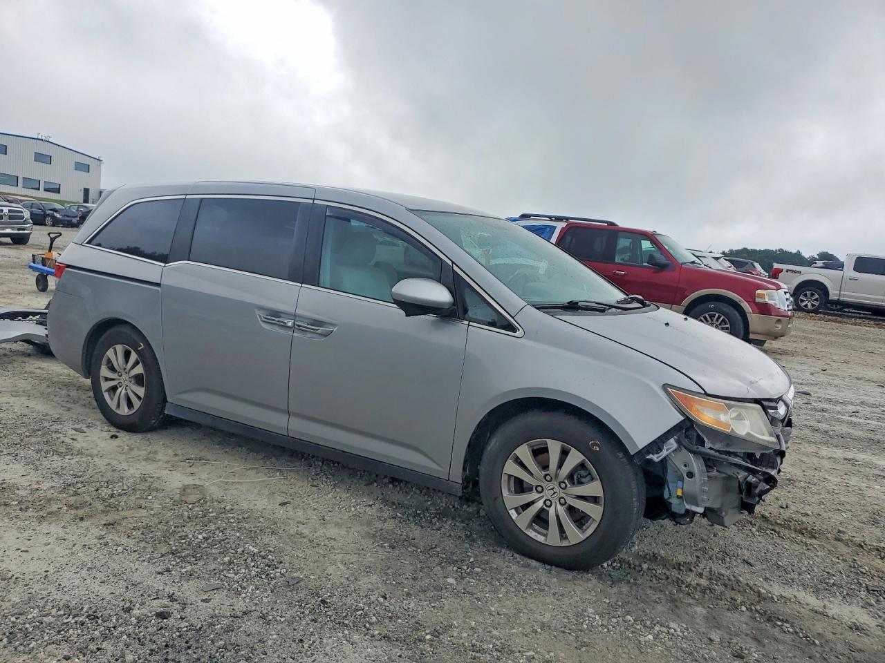 2016 Honda Odyssey Ex Silver vin: 5FNRL5H4XGB125621