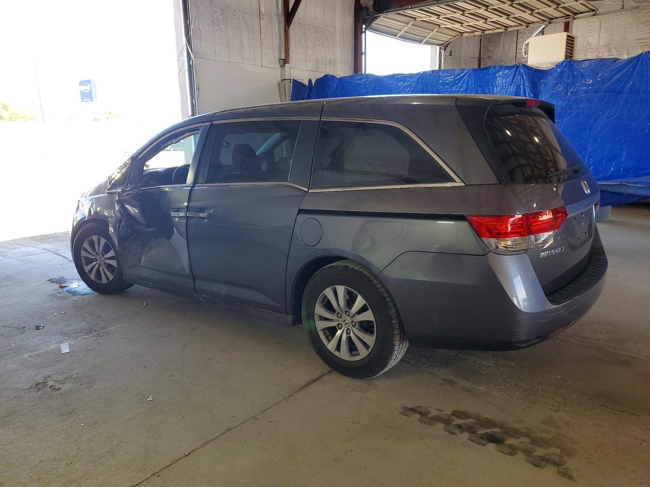 2017 Honda Odyssey Ex Серый vin: 5FNRL5H4XHB014200