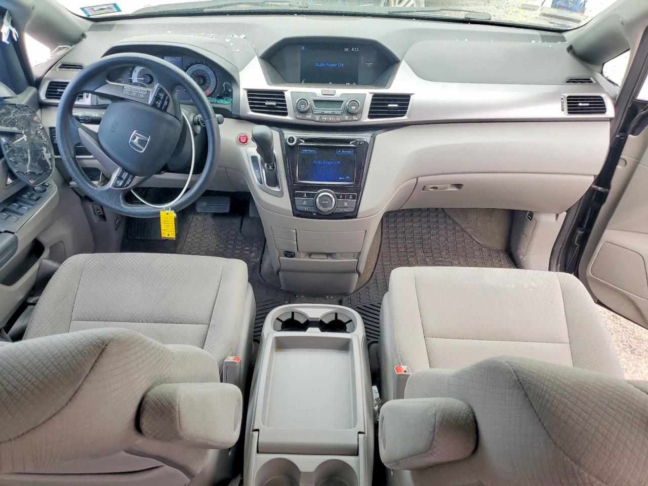 2017 Honda Odyssey Ex Серый vin: 5FNRL5H4XHB014200