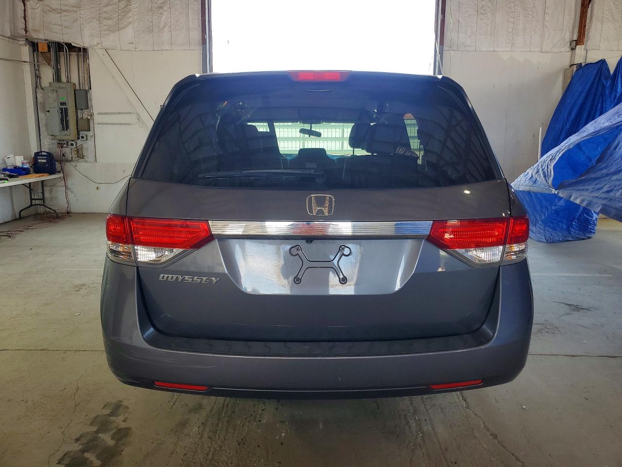 2017 Honda Odyssey Ex Серый vin: 5FNRL5H4XHB014200