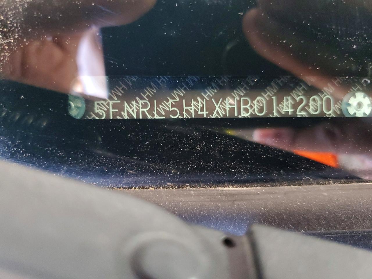 2017 Honda Odyssey Ex Серый vin: 5FNRL5H4XHB014200