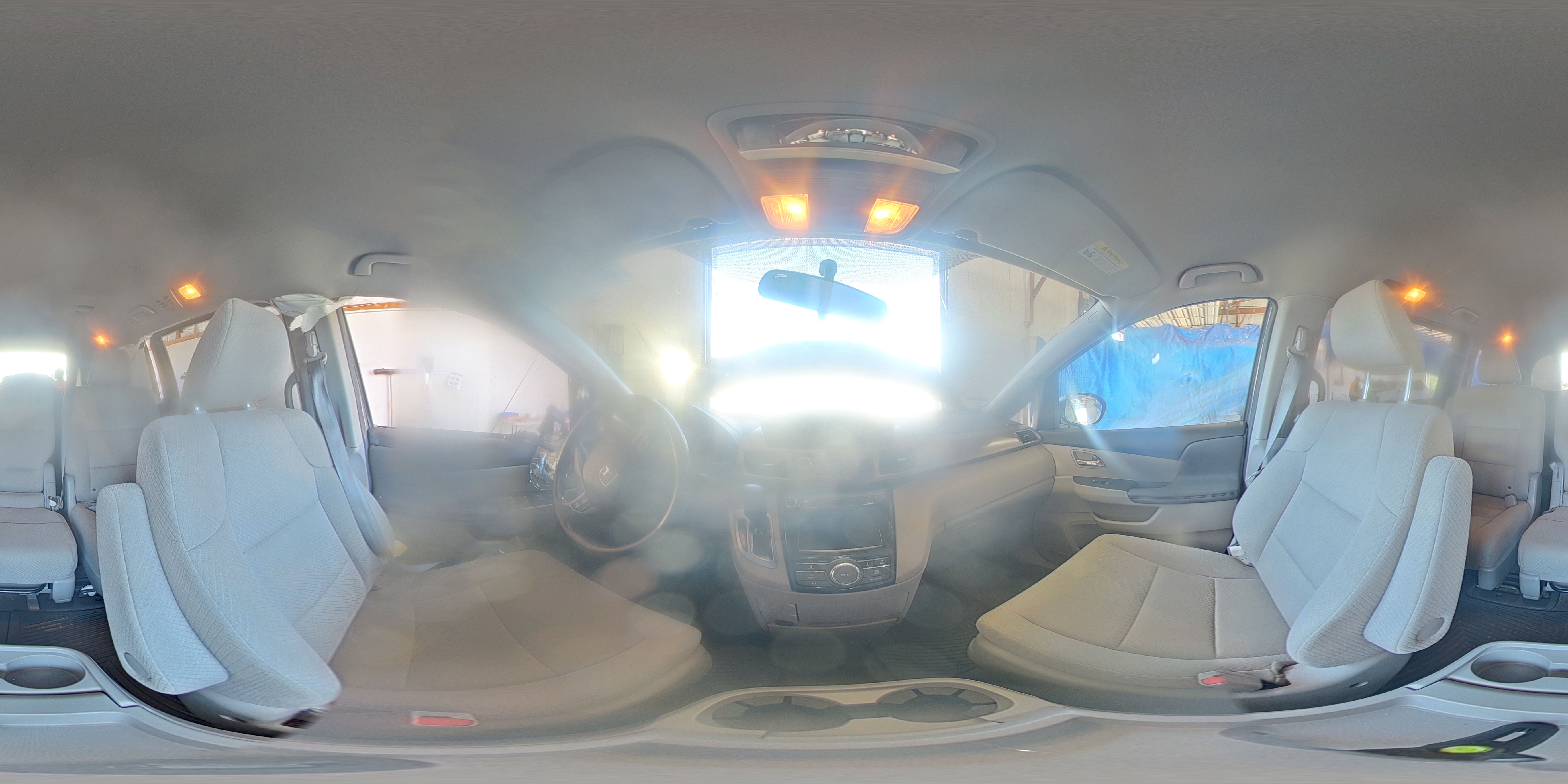 2017 Honda Odyssey Ex Серый vin: 5FNRL5H4XHB014200