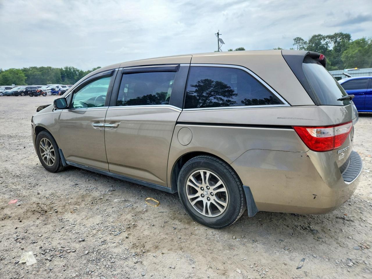 2011 Honda Odyssey Exl Gold vin: 5FNRL5H60BB016840