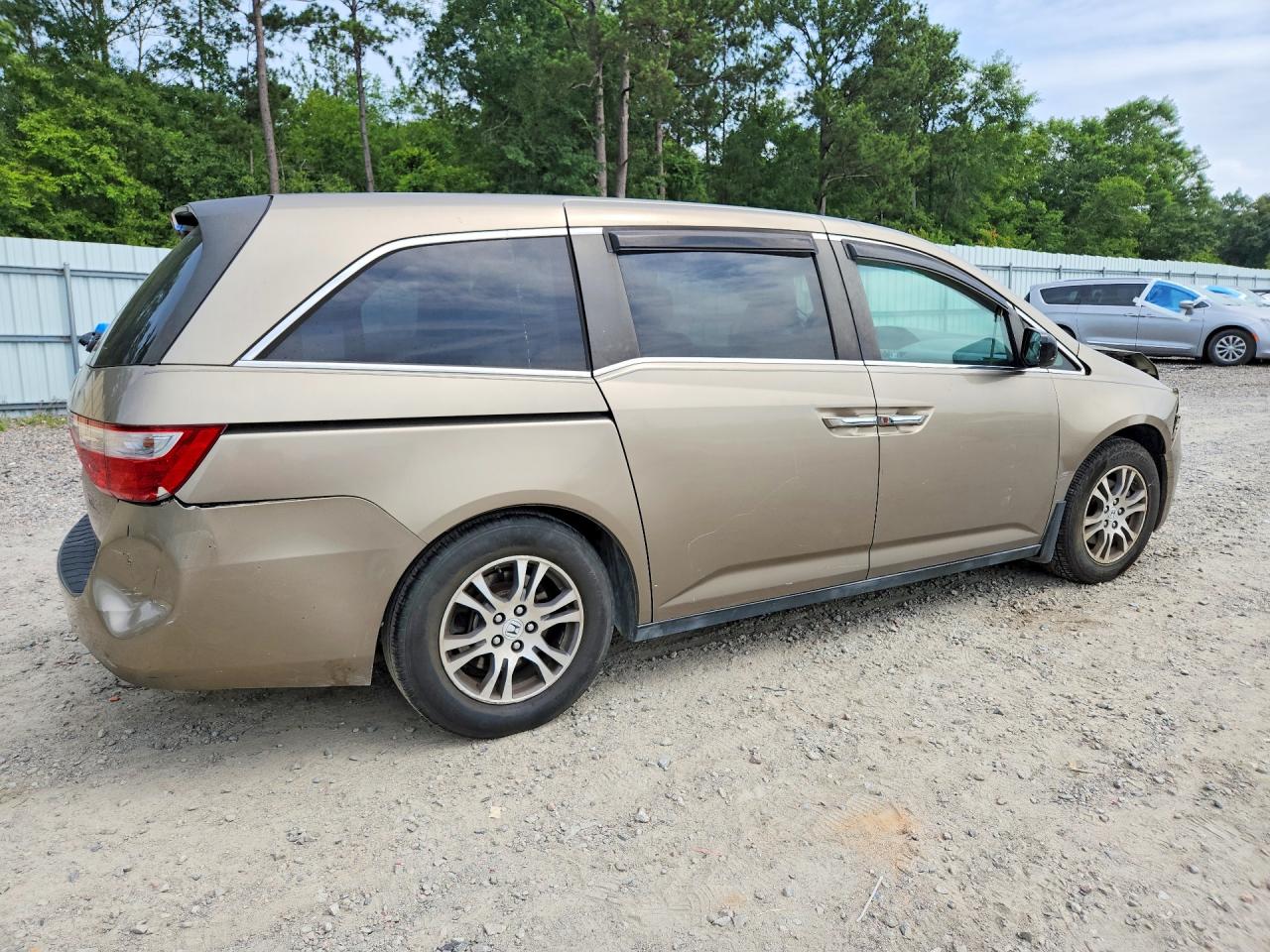 2011 Honda Odyssey Exl Gold vin: 5FNRL5H60BB016840