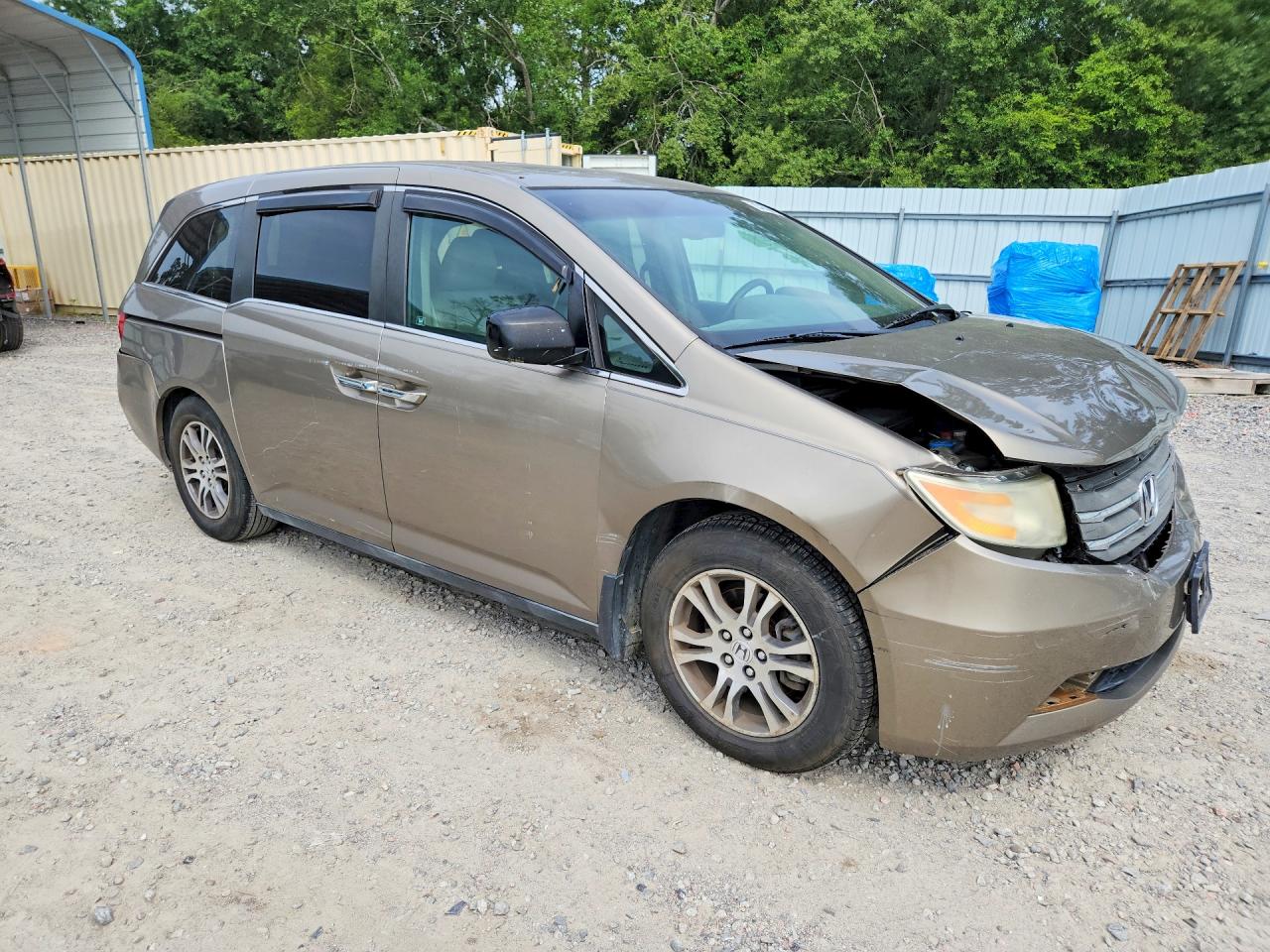2011 Honda Odyssey Exl Gold vin: 5FNRL5H60BB016840