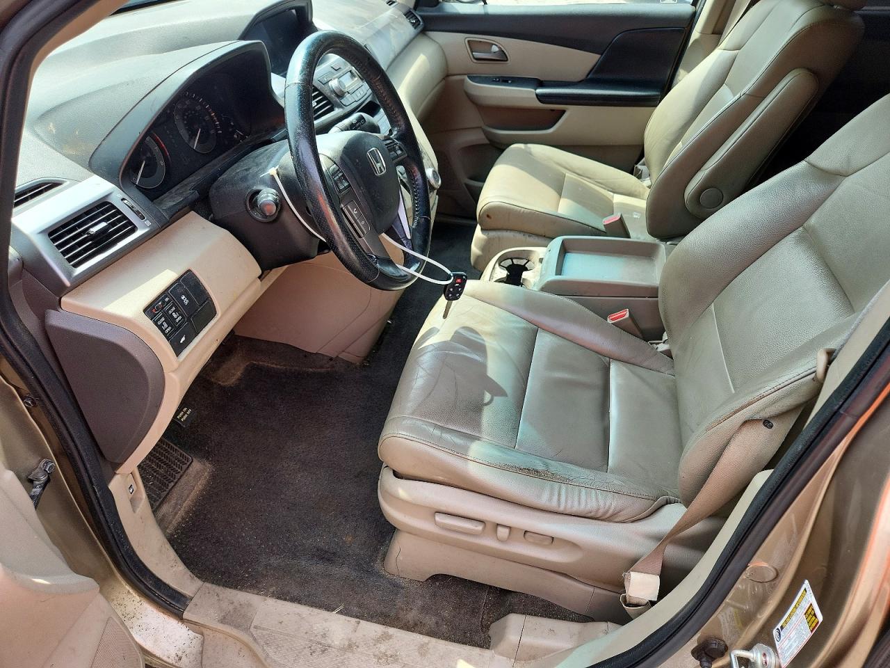 2011 Honda Odyssey Exl Gold vin: 5FNRL5H60BB016840