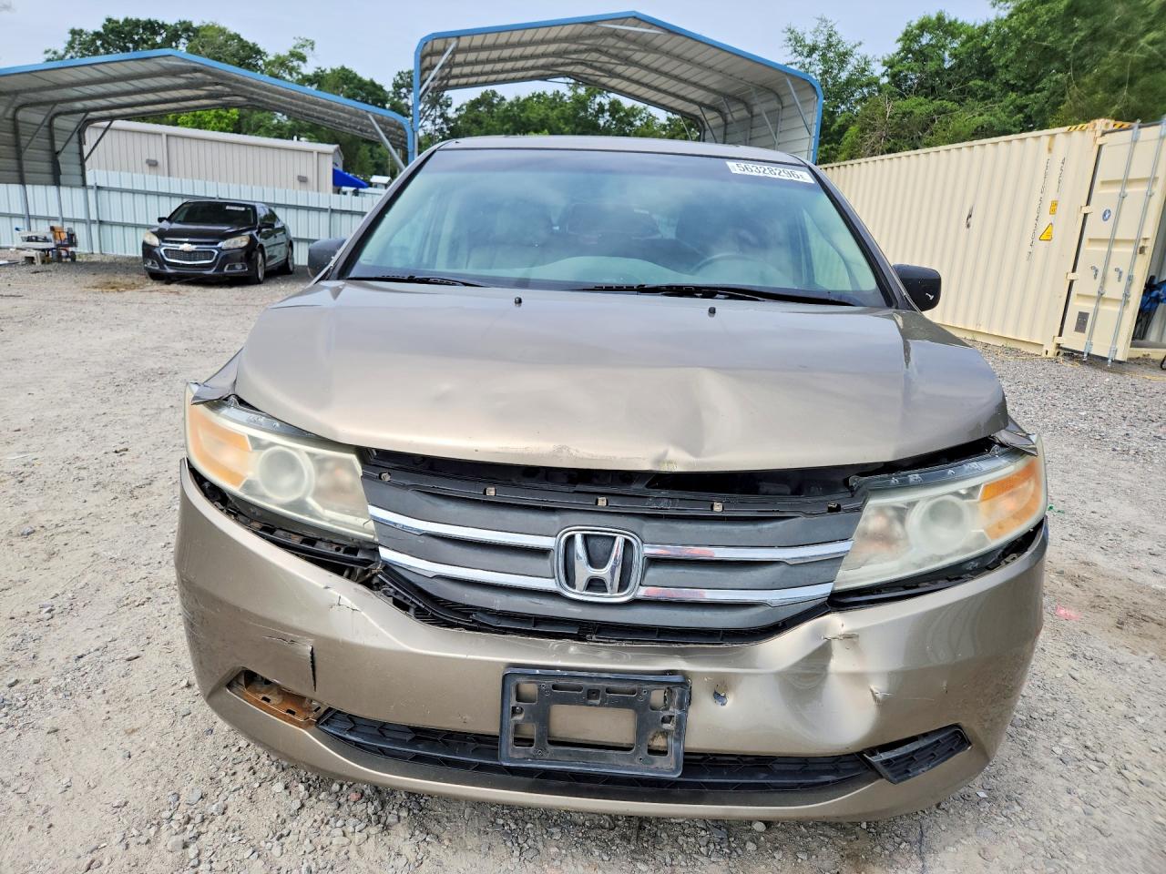 2011 Honda Odyssey Exl Gold vin: 5FNRL5H60BB016840