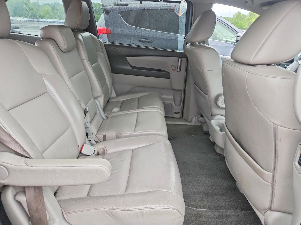 2011 Honda Odyssey Exl Blue vin: 5FNRL5H60BB025747