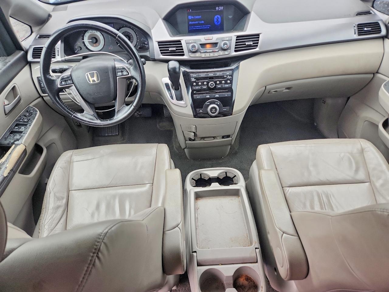 2011 Honda Odyssey Exl Blue vin: 5FNRL5H60BB025747