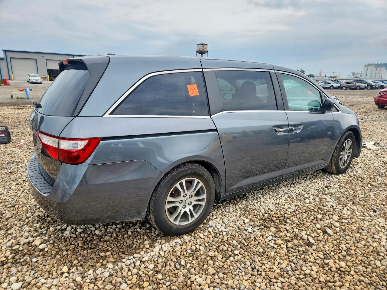 2011 Honda Odyssey Exl Gray vin: 5FNRL5H60BB034741