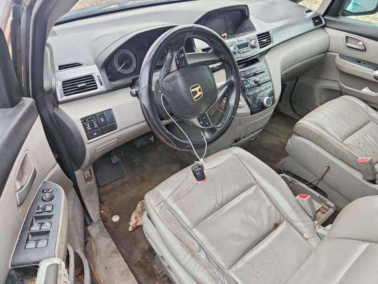 2011 Honda Odyssey Exl Gray vin: 5FNRL5H60BB034741