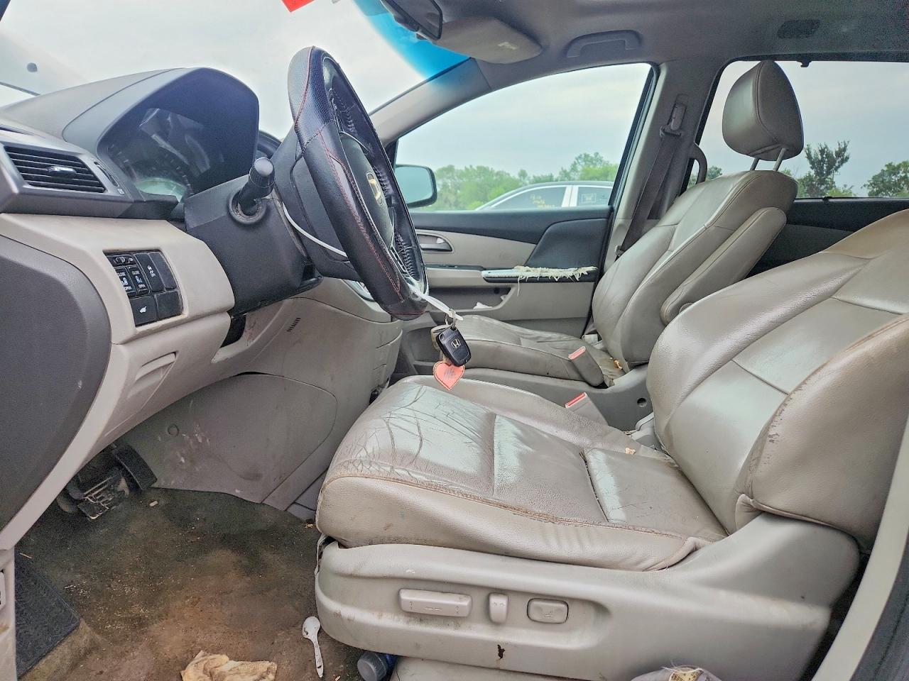 2011 Honda Odyssey Exl Gray vin: 5FNRL5H60BB034741