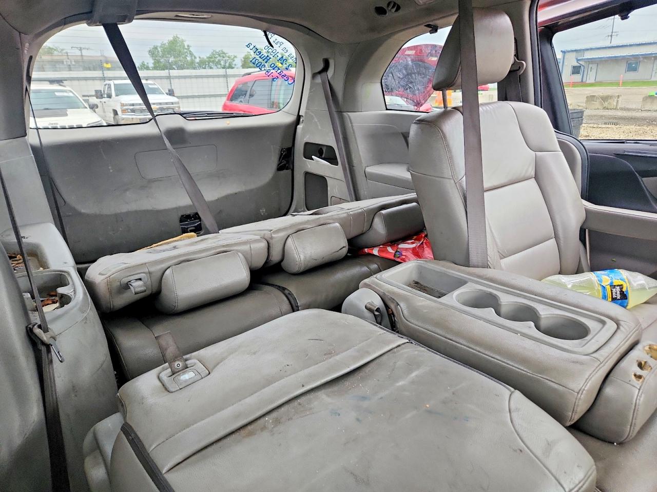 2011 Honda Odyssey Exl Gray vin: 5FNRL5H60BB034741