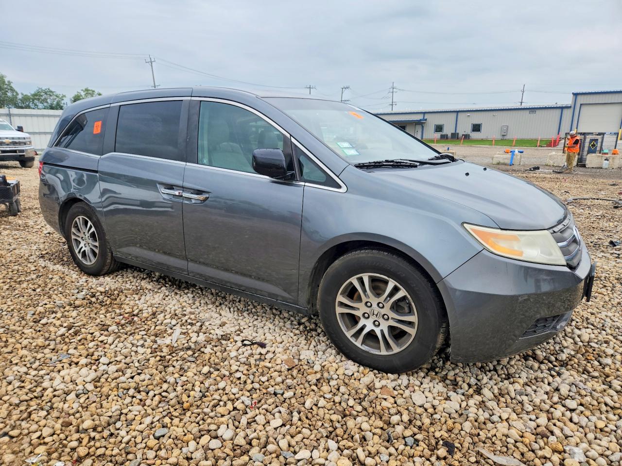 2011 Honda Odyssey Exl Gray vin: 5FNRL5H60BB034741
