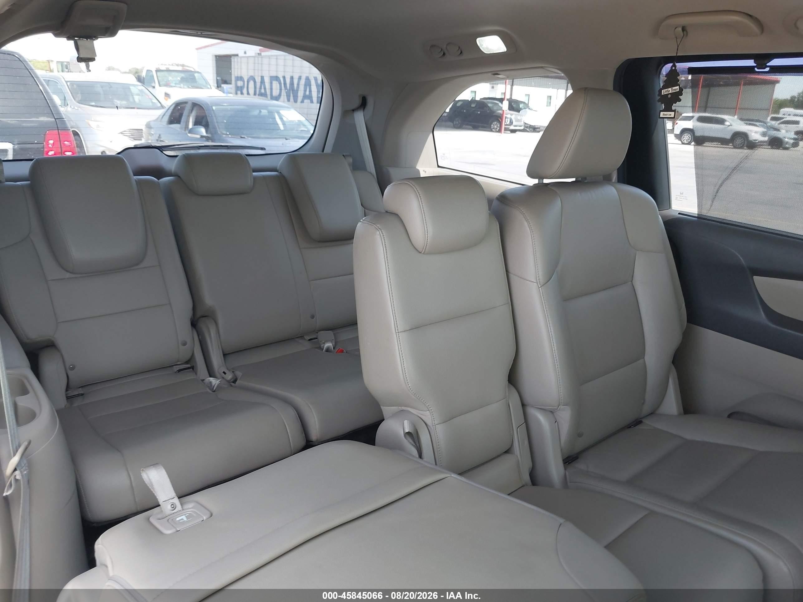 2011 Honda Odyssey Ex-l Maroon vin: 5FNRL5H60BB042967