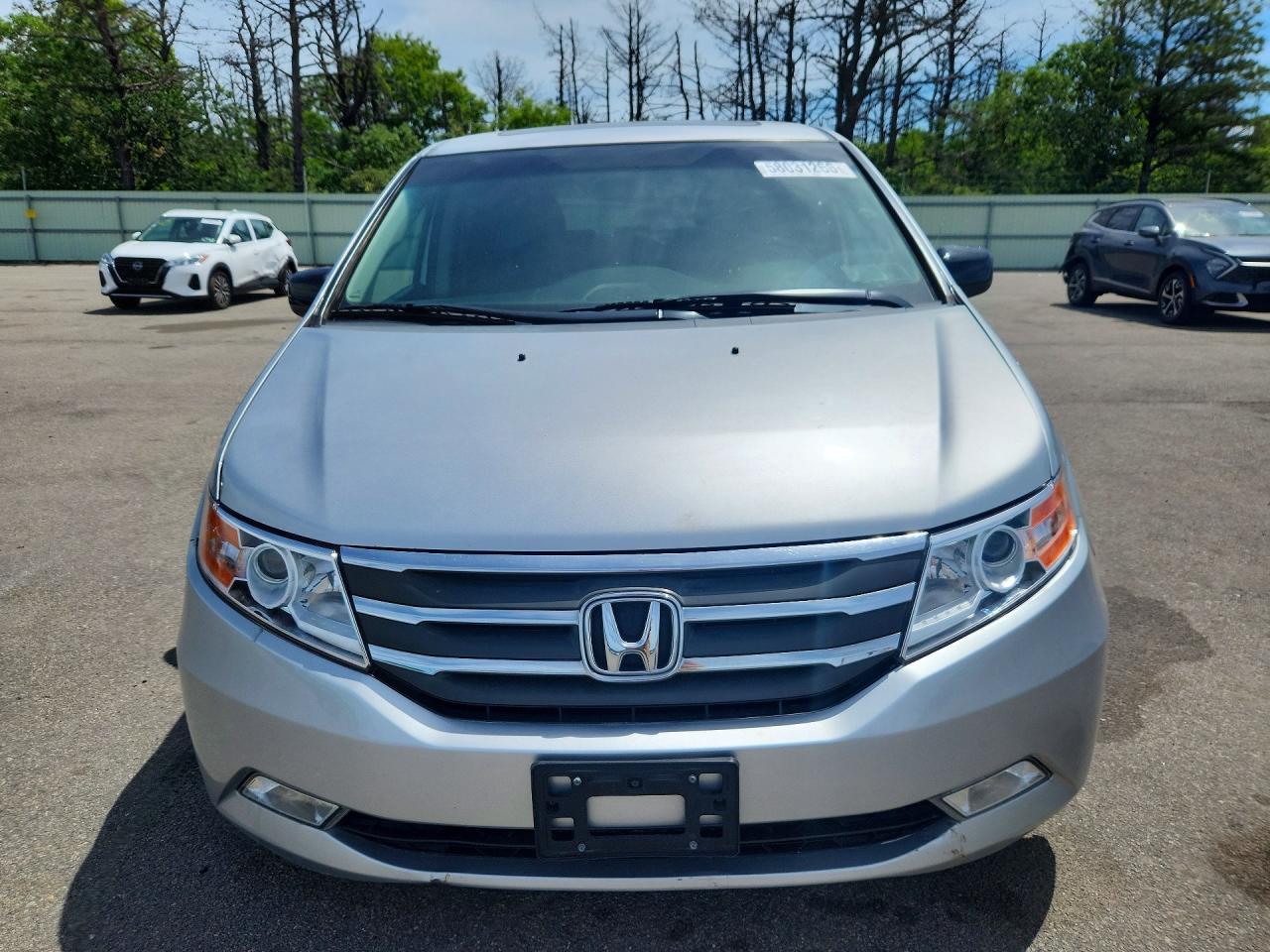 2011 Honda Odyssey Exl Silver vin: 5FNRL5H60BB060353