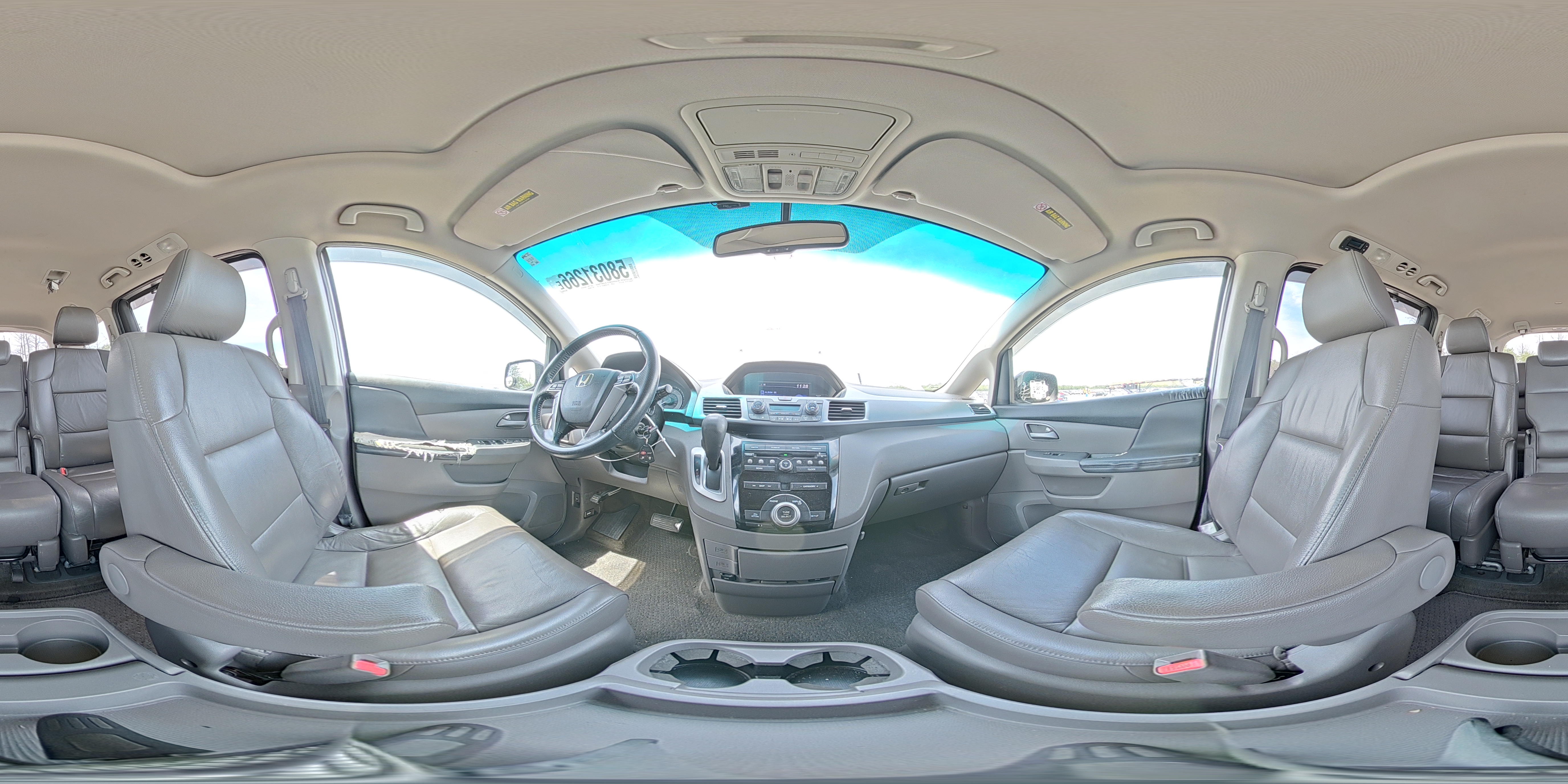 2011 Honda Odyssey Exl Silver vin: 5FNRL5H60BB060353