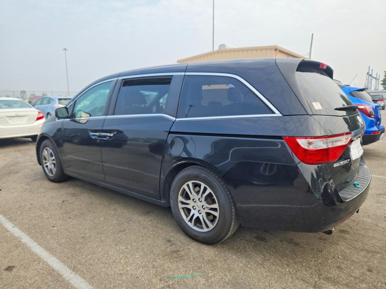 2011 Honda Odyssey Exl Black vin: 5FNRL5H60BB080876