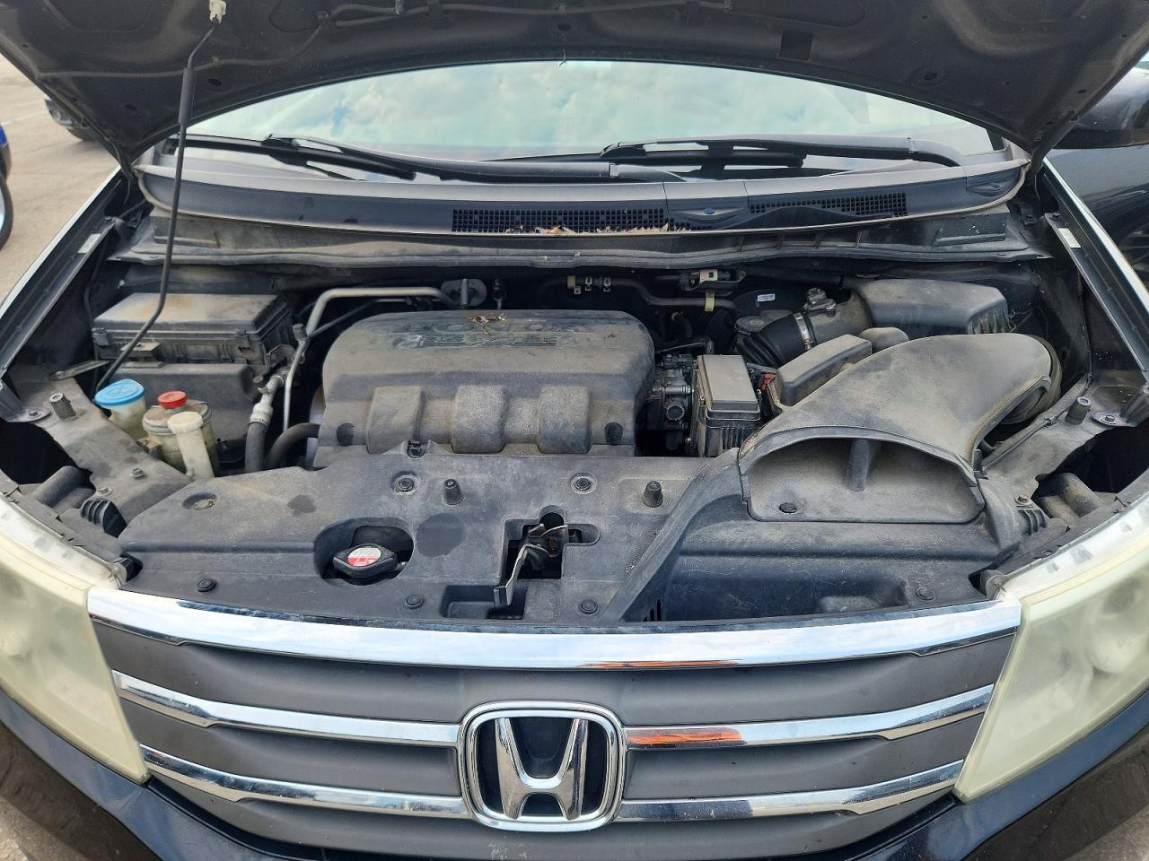 2011 Honda Odyssey Exl Black vin: 5FNRL5H60BB080876