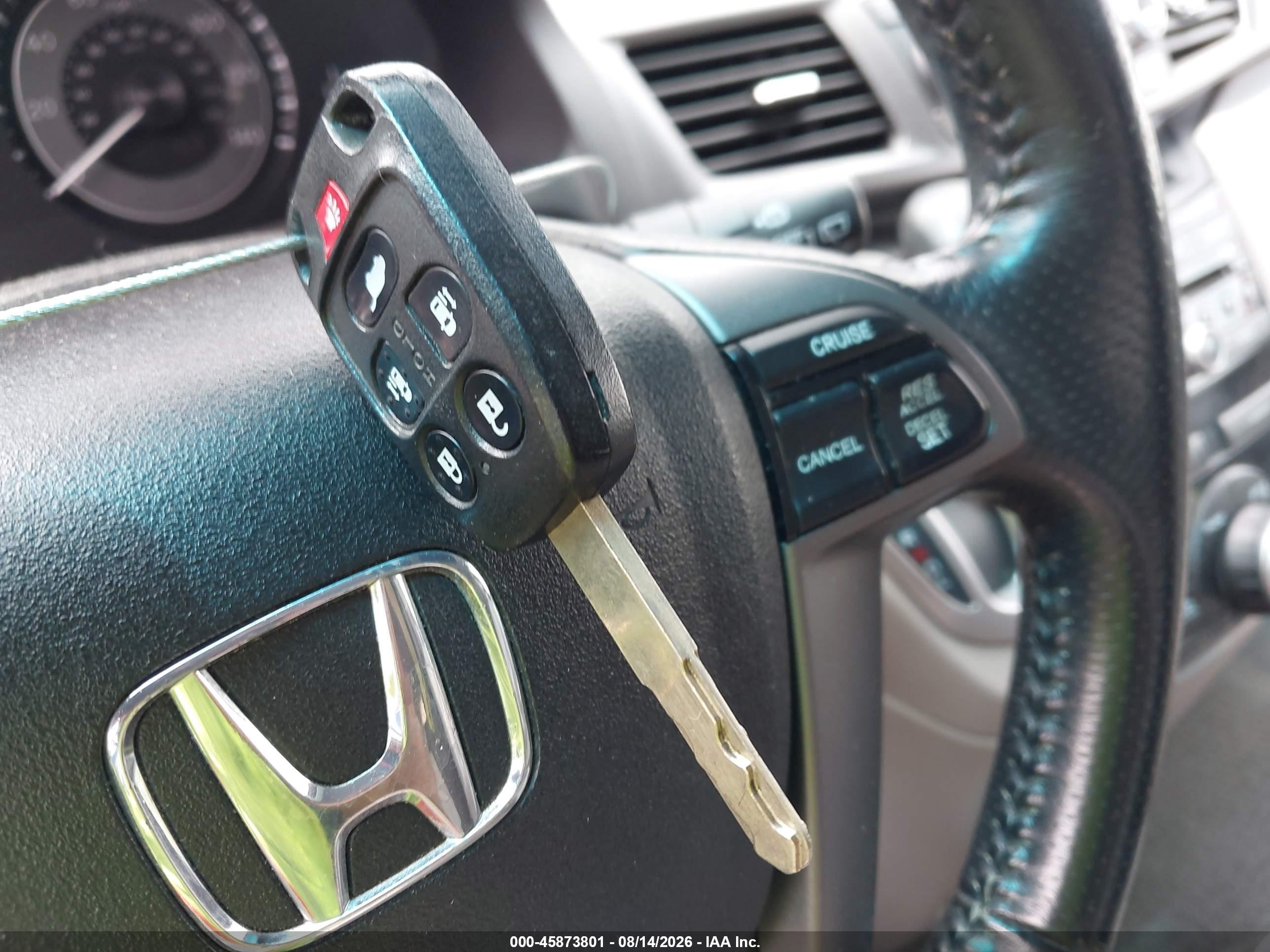 2011 Honda Odyssey Ex-l Gray vin: 5FNRL5H60BB081381