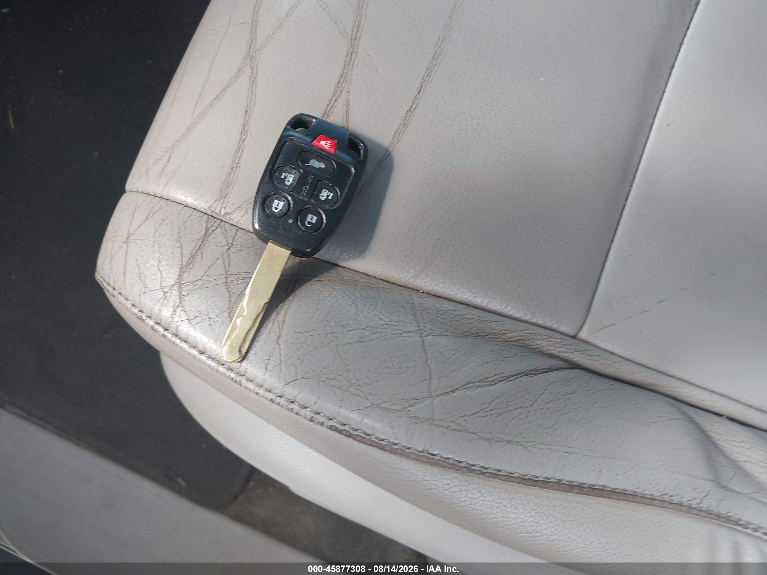 2011 Honda Odyssey Ex-l Gray vin: 5FNRL5H60BB093417