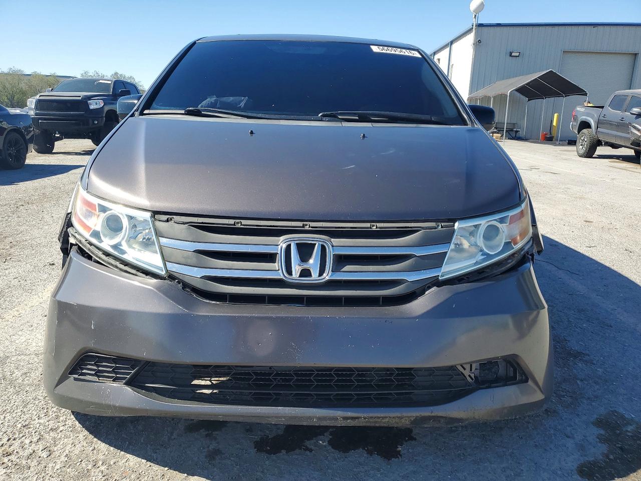 2012 Honda Odyssey Exl Gray vin: 5FNRL5H60CB017018